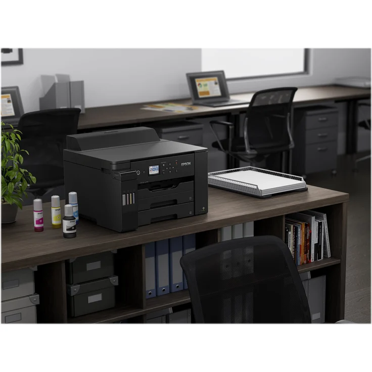 Epson EcoTank ET-16150 - Tintenstrahldrucker, Druckgeschwindigkeit (S/min): 25 S/W, 25 Farbe, Auflösung: 4800 x 1200 (USB, LAN, WLAN, AirPrint, Mobile Print) C11CJ04401 – Bild 9