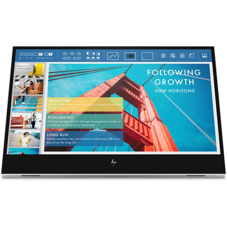 HP E14 G4 Portable Monitor - 14 Zoll, Full HD (1920 x 1080), IPS-Panel, 60Hz, 5ms, 400cd/m² (1B065AA) – Bild 9