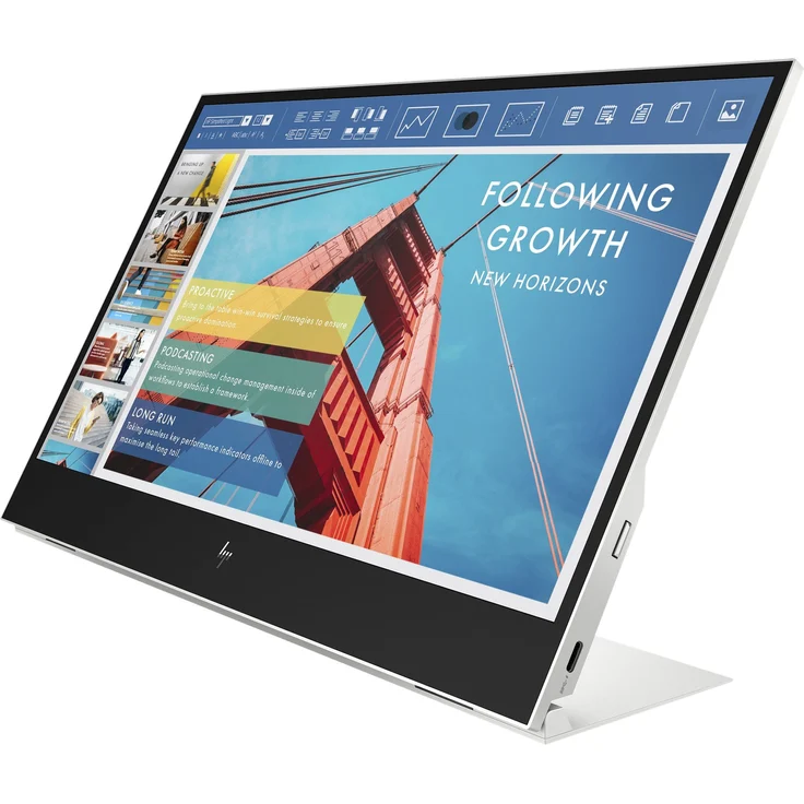 HP E14 G4 Portable Monitor - 14 Zoll, Full HD (1920 x 1080), IPS-Panel, 60Hz, 5ms, 400cd/m² (1B065AA) – Bild 6
