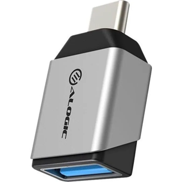 Alogic Adapter Ultra Mini USB-C to USB-A grau