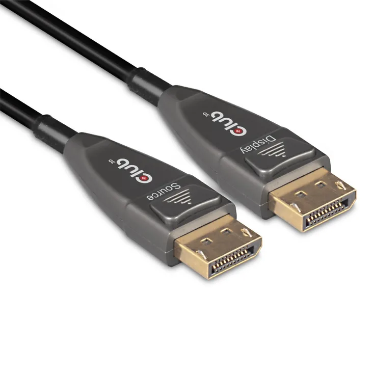 Club3D DisplayPort-Kabel 1.4 aktiv optisch 20m 4K120Hz St-St
