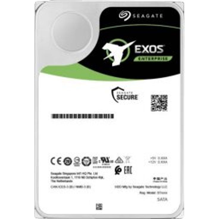 Seagate Exos X18 ST18000NM000J - Festplatte - 18 TB - intern - SATA 6Gb/s - 7200 rpm - Puffer: 256 MB (ST18000NM000J) – Bild 2