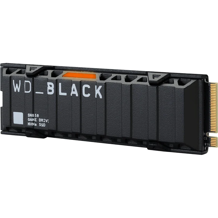 WD Black 1TB SN850 NVMe SSD Supremely Fast PCIe Gen4 x4 M.2 mit Khlkrper internal single-packed – Bild 6
