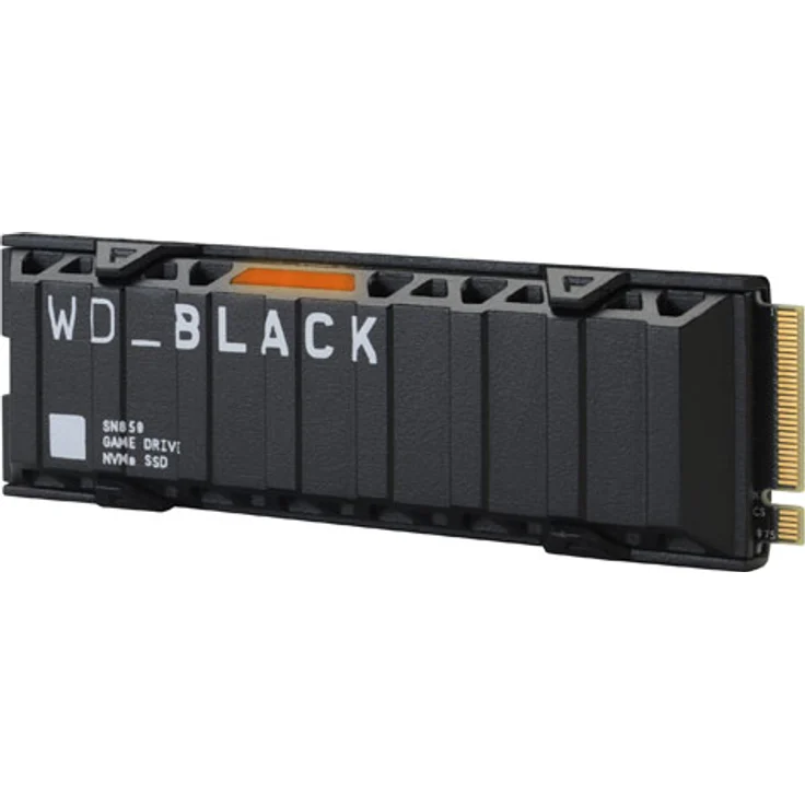 WD Black 1TB SN850 NVMe SSD Supremely Fast PCIe Gen4 x4 M.2 mit Khlkrper internal single-packed – Bild 3