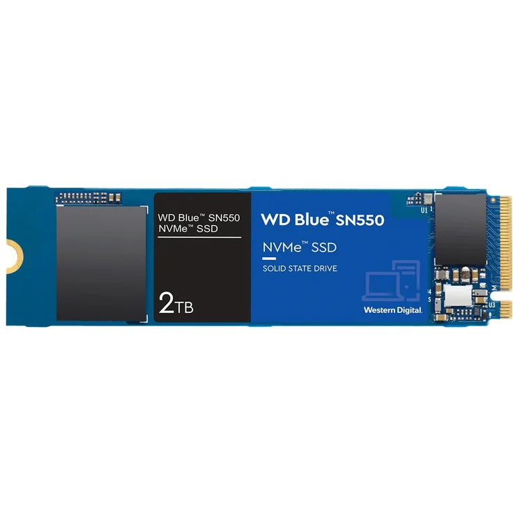 WD Blue SN550 NVMe SSD WDS200T2B0C - Solid-State-Disk - 2 TB - intern - M.2 2280 - PCI Express 3.0 x4 (NVMe) (WDS200T2B0C) – Bild 9