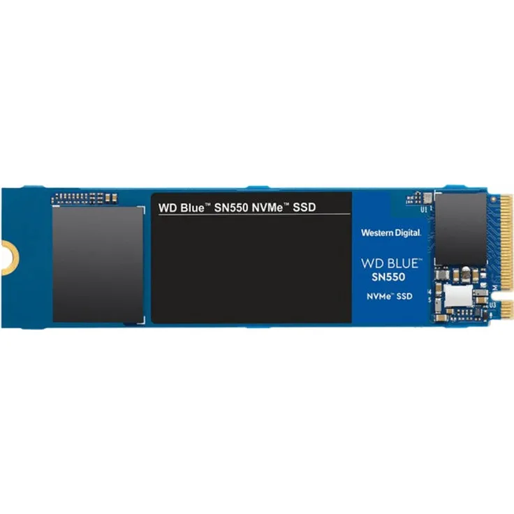 WD Blue SN550 NVMe SSD WDS200T2B0C - Solid-State-Disk - 2 TB - intern - M.2 2280 - PCI Express 3.0 x4 (NVMe) (WDS200T2B0C)