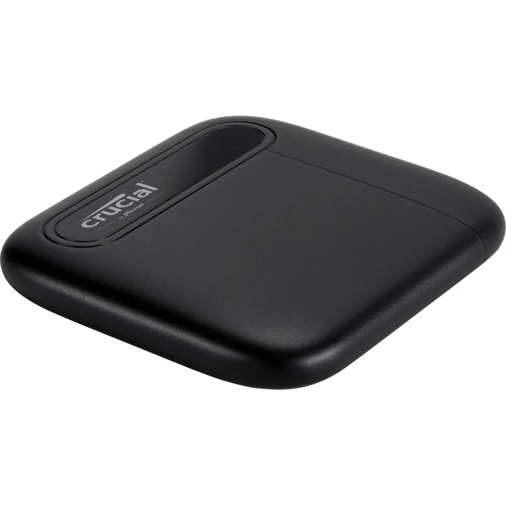 Crucial X6 - Solid-State-Disk - 1 TB - extern (tragbar) - USB 3.1 Gen 2 (USB-C Steckverbinder) - Schwarz (CT1000X6SSD9) – Bild 3