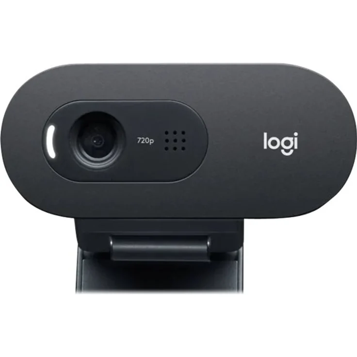Logitech C505 HD Webcam - 720p externe USB Kamera für den Computer-Bildschirm mit Langstreckenmikrofon - Kompatibel mit PC, Mac und Chromebook - Grau (960-001364) – Bild 6