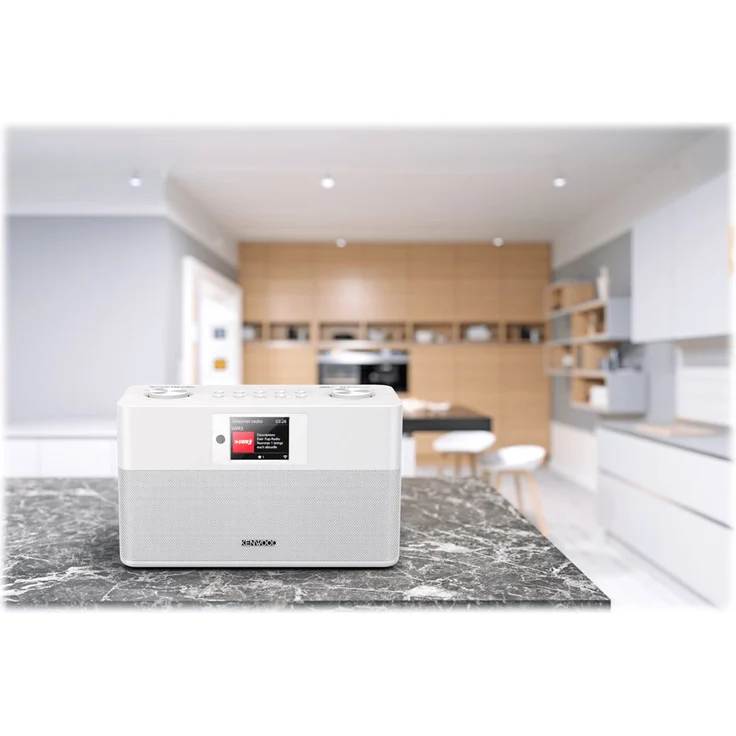 Kenwood CR-ST100S-W Internetradio mit Bluetooth, WLAN, Wecker, TFT-Display, Spotify Connect, weiß – Bild 10