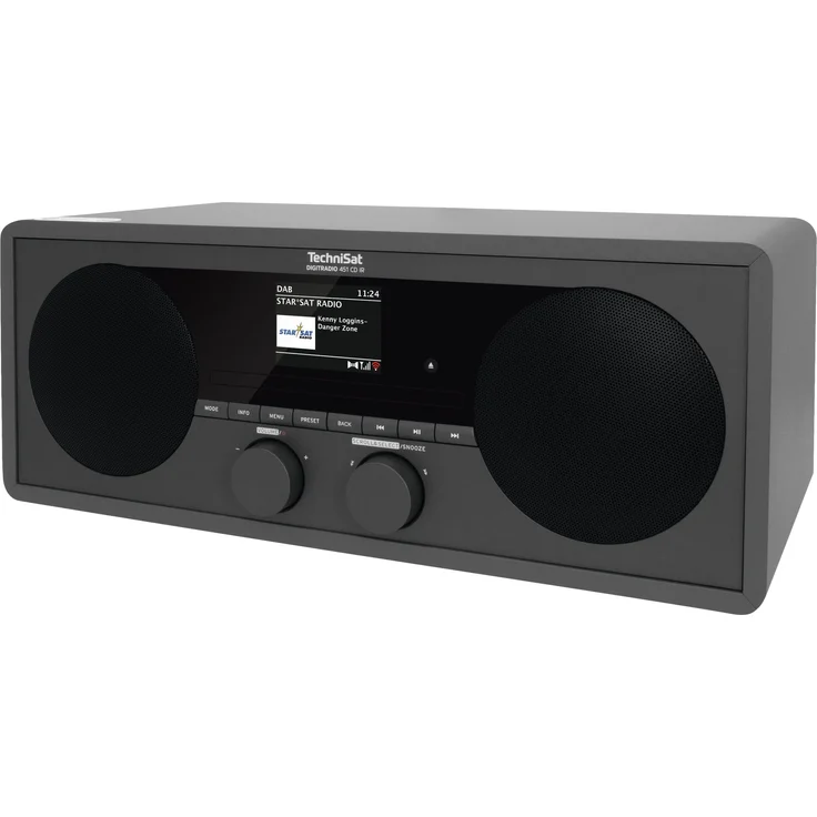 TechniSat DIGITRADIO 451 CD IR CD-Radio mit Bluetooth, WLAN, Wecker, TFT-Display, Wecker, anthrazit – Bild 8