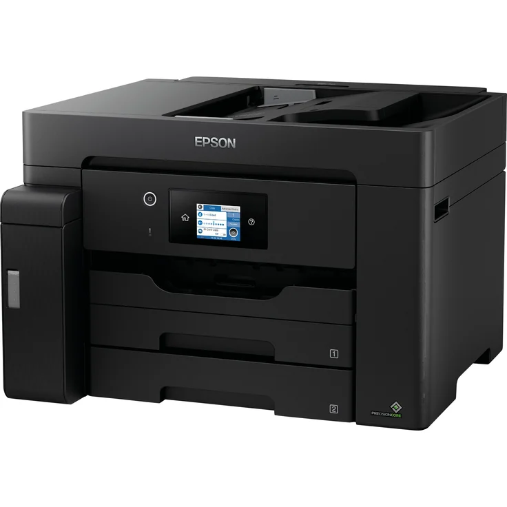 Epson EcoTank ET-M16600 (3-in-1) Multifunktionsdrucker - (Tintenstrahl) Mono, Druckgeschwindigkeit: 25 s/w, 16 Farbe, Auflösung: 4800 x 1200, Gb LAN, 1x USB 2.0 (Host), WLAN, AirPrint, Mobile Print, WiFi-Direct (C11CJ41401) – Bild 7