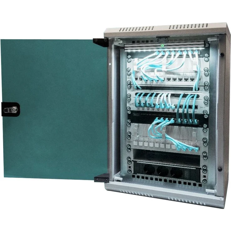 DIGITUS 254 mm (10'') und 482,6 (19'') mm Kombi-Wandgehäuse - Preisvergleich – Bild 5