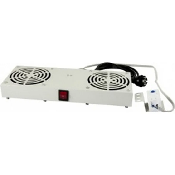 ALLNET 48,30cm (19'')Wandgehäuse, zbh. Lüftereinheit, Lichtgrau, für SM (ALL-S0002000)