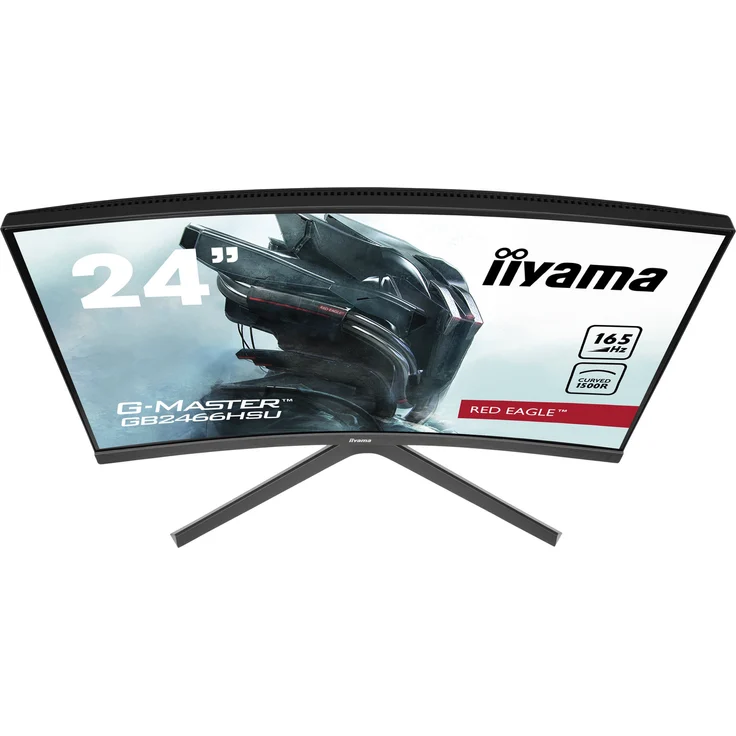 iiyama G-Master GB2466HSU-B1 Red Eagle - 23,6 Zoll, Full HD (1920 x 1080), VA-Panel, 165Hz, 1ms, 250cd/m² (GB2466HSU-B1) – Bild 10