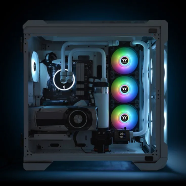 Thermaltake Pure Duo 14 ARGB Sync Radiator Fan Gehäuselüfter – Bild 5