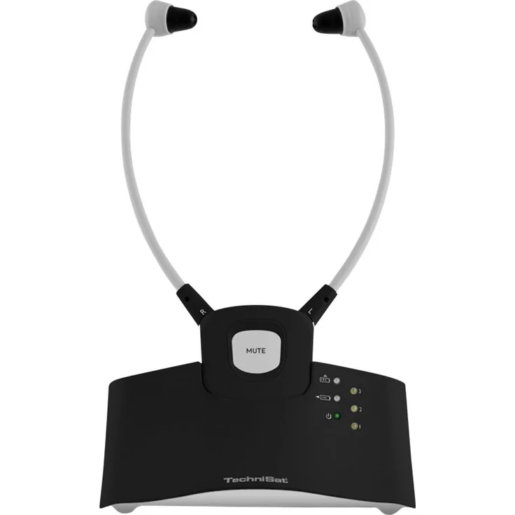 TSAT Stereoman ISI 2 (V2) Funkkopfhörer In-Ear Kopfhörer, mit Mikrofon, schwarz – Bild 2