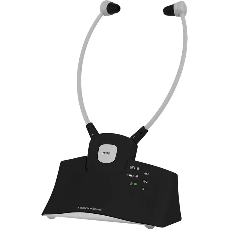 TSAT Stereoman ISI 2 (V2) Funkkopfhörer In-Ear Kopfhörer, mit Mikrofon, schwarz – Bild 3