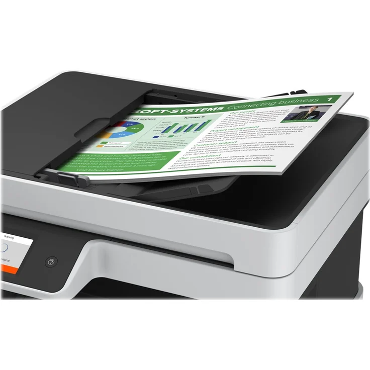 Epson EcoTank ET-5150 (3-in-1) Multifunktionsdrucker - (Tintenstrahl) Farbe, Druckgeschwindigkeit: 17 s/w, 9,5 Farbe, Auflösung: 1200 x 4800, LAN, WLAN, Mobile Print, AirPrint, Wi-Fi Direct, Cloud Print (C11CJ89402) – Bild 8
