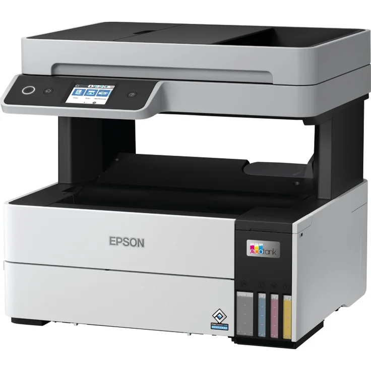 Epson EcoTank ET-5150 (3-in-1) Multifunktionsdrucker - (Tintenstrahl) Farbe, Druckgeschwindigkeit: 17 s/w, 9,5 Farbe, Auflösung: 1200 x 4800, LAN, WLAN, Mobile Print, AirPrint, Wi-Fi Direct, Cloud Print (C11CJ89402) – Bild 4