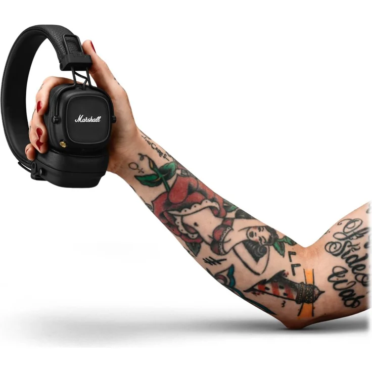 Marshall Major IV On-Ear-Kopfhörer Bluetooth, schwarz – Bild 9