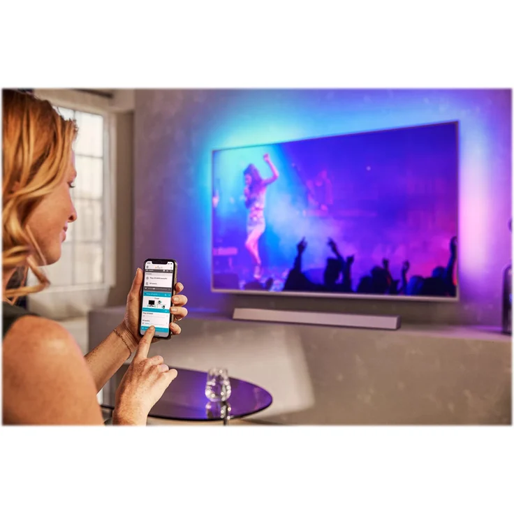 Philips B8505 2.1 Soundbar mit Subwoofer, Dolby Atmos, Google Assistant, Amazon Alexa, kabellos, geeignet für TV, silber – Bild 13