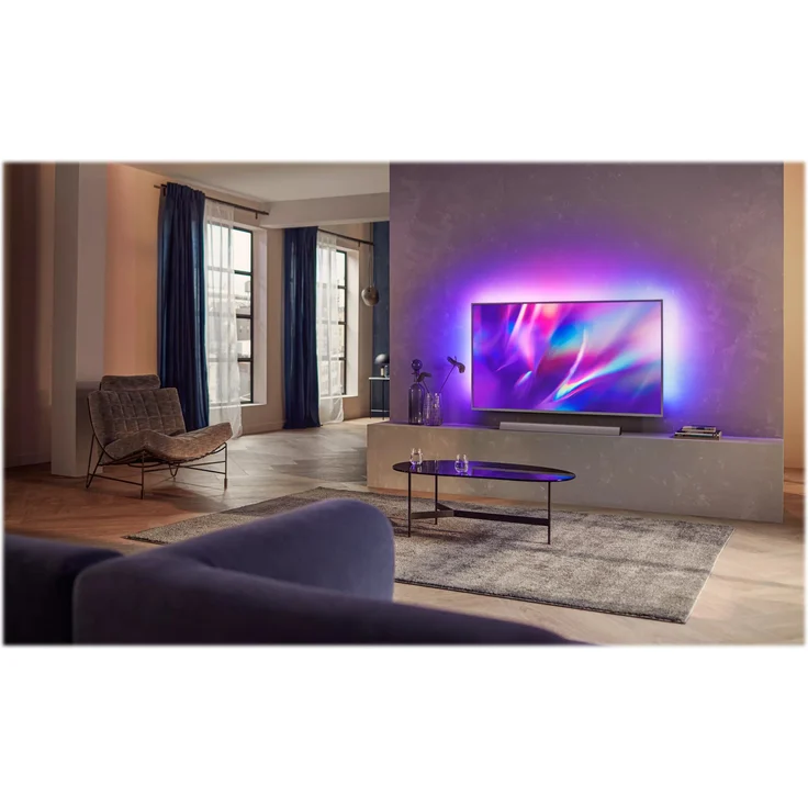 Philips B8505 2.1 Soundbar mit Subwoofer, Dolby Atmos, Google Assistant, Amazon Alexa, kabellos, geeignet für TV, silber – Bild 9