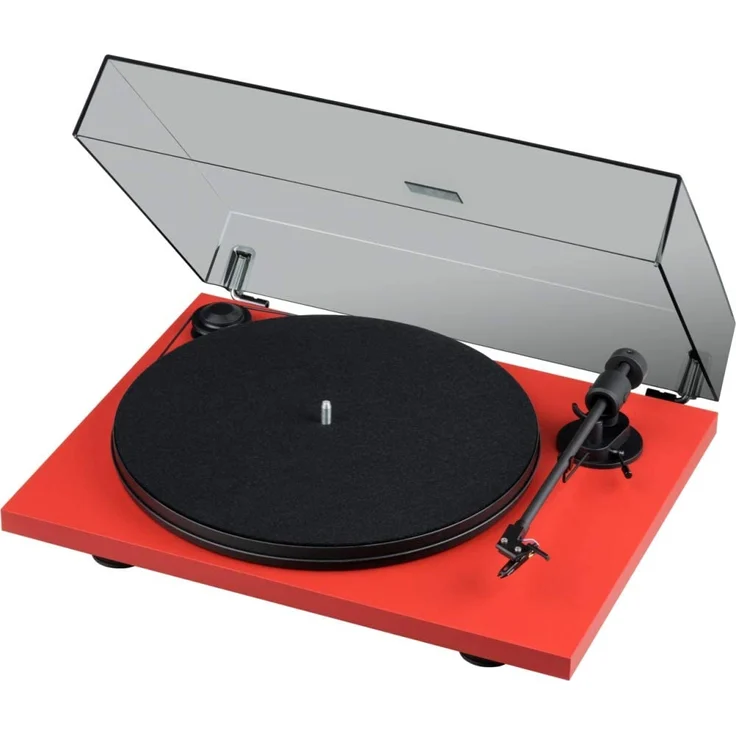 Pro-Ject Primary E Audio-Plattenspieler mit Riemenantrieb Rot – Bild 4