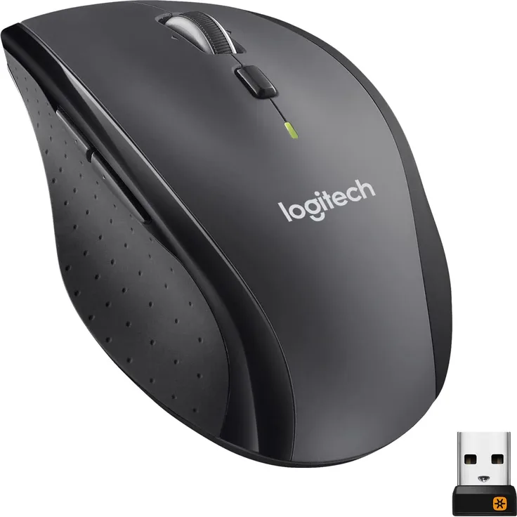Logitech Marathon M705 Wireless Mouse - Grau