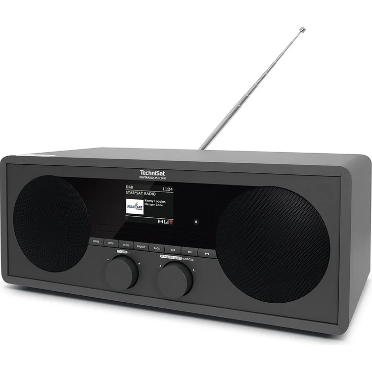 TechniSat DIGITRADIO 451 CD IR CD-Radio mit Bluetooth, WLAN, Wecker, TFT-Display, Wecker, anthrazit – Bild 6