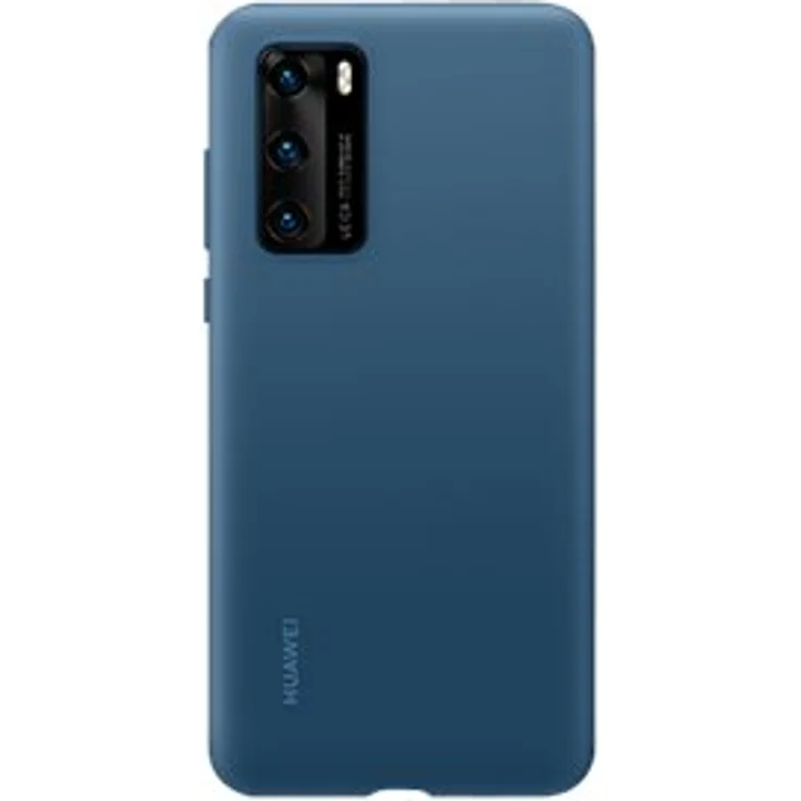 Huawei Cover Silicon P40 blau – Bild 2
