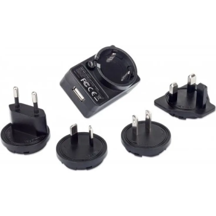 MANHATTAN QC 3.0 USB-Ladegeraet 18 W USB-Netzteil mit USB-A Qualcomm Quick Charg