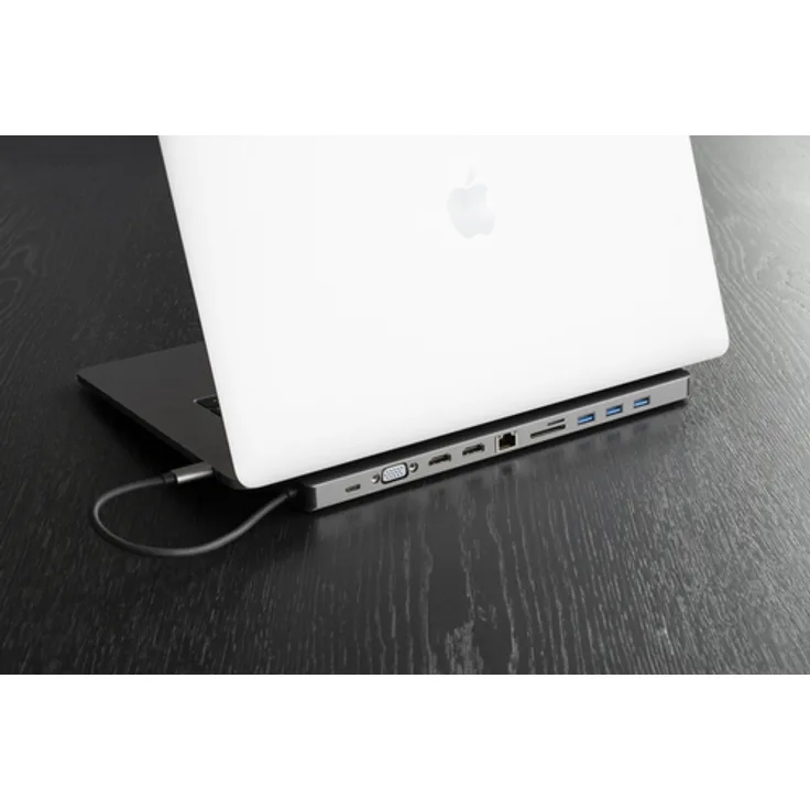 Sitecom CN 389 Multiport Pro Dock - Docking Station - USB-C 3.1 - VGA, 2 x HDMI - GigE (CN-389)
