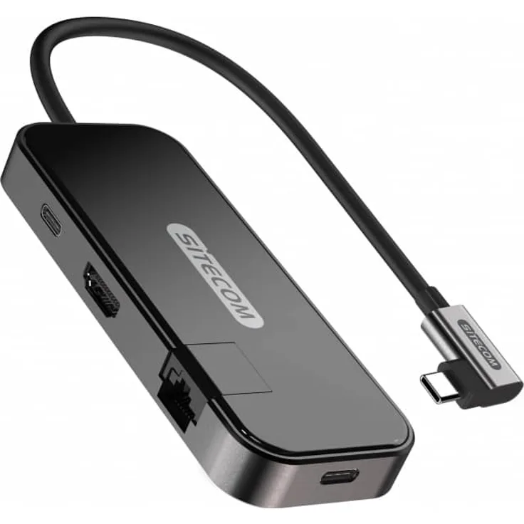 Sitecom USB-C TO HDMI+GIGABIT LAN ADAP WITH USB-C POWER DELIVERY 100W (CN-394)