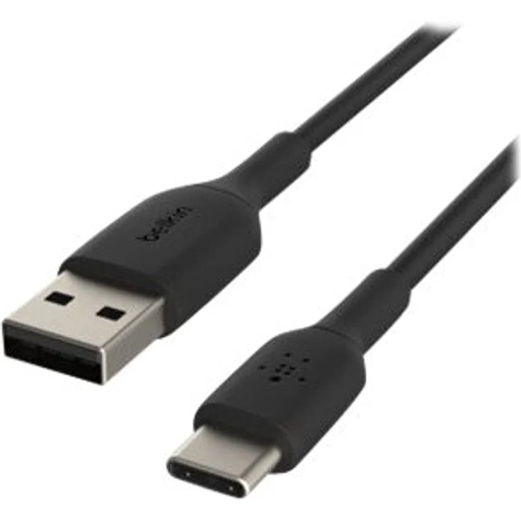 Belkin USB-C/USB-A Kabel PVC, 3m, schwarz – Bild 3