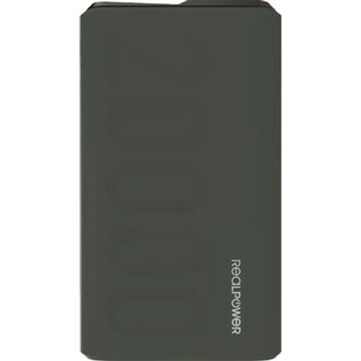Powerbank RealPower PB-20000 PD+ Midnight Green – Bild 1