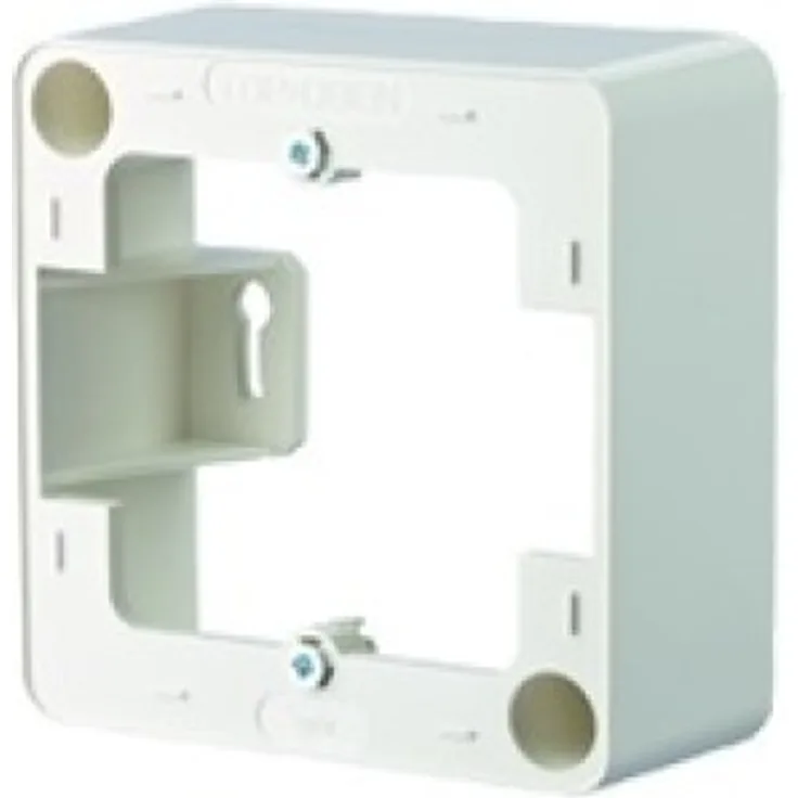 BTR Aufputzrahmen 85x85 für E-DAT reinweiß