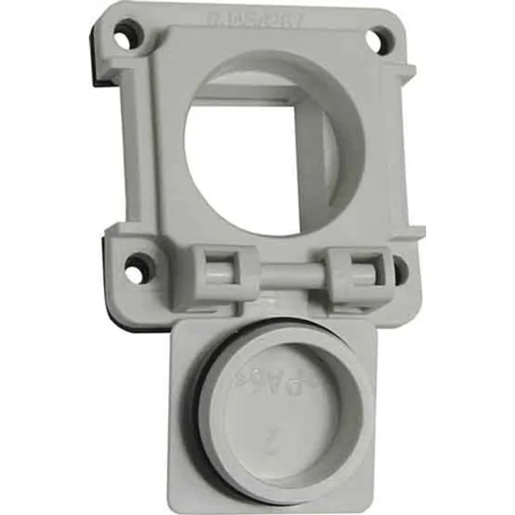 METZ CONNECT Buchsenklappe E-DAT ind.8(8) IP6 1309413003-E lgr, 1309413003-E