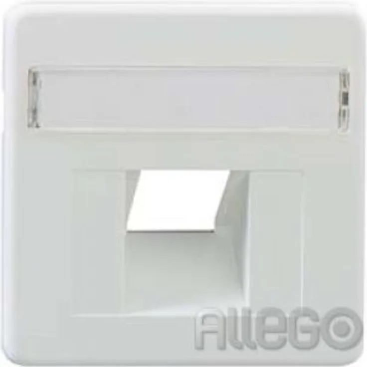 RUT ZST-UAE-CAT.5E+6-8RW Zentralstück reinweiß 50x50x13mm