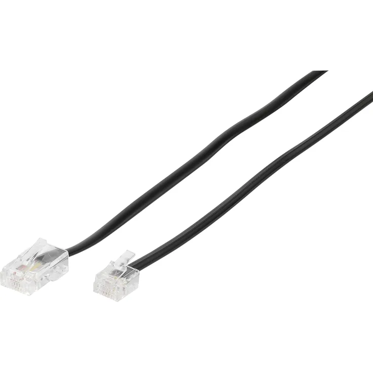 Vivanco ISDN-DSL-Kabel, 8P4C, RJ45 St.-RJ11