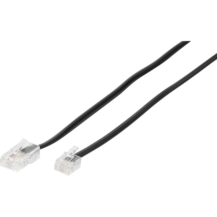 Vivanco ISDN-DSL-Kabel, 8P4C, RJ45 St.-RJ11