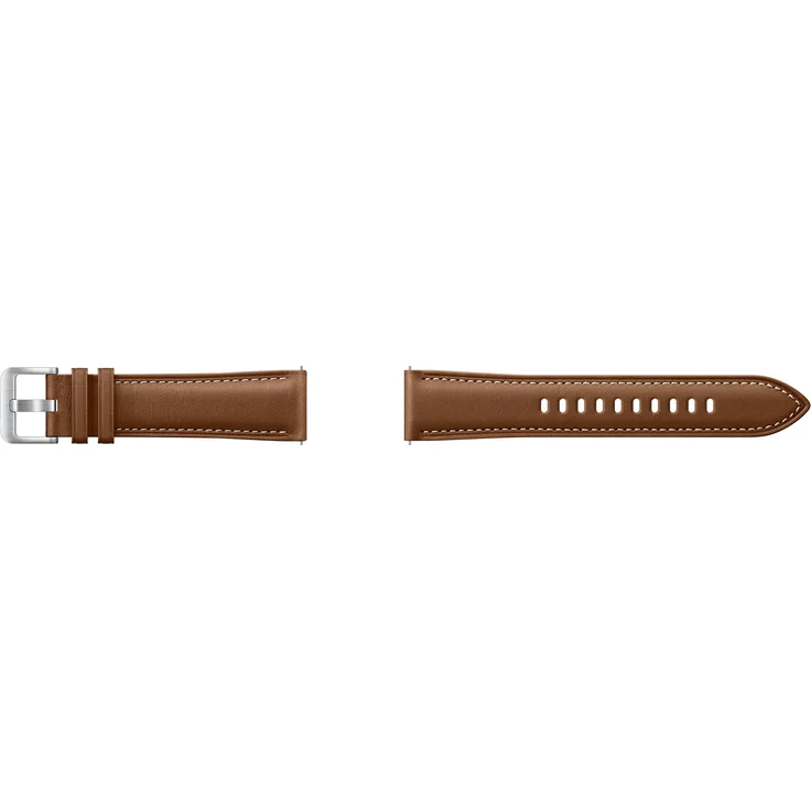 Samsung Stitch Leather Band ET-SLR85 20mm brown – Bild 3