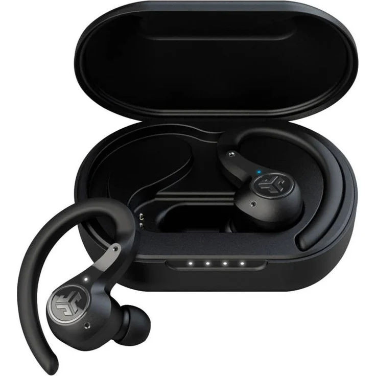 JLAB Epic Air Sport ANC True Wireless In-Ear Kopfhörer mit Bluetooth, Mikrofon, Noise Cancelling, geeignet für Sport, schwarz – Bild 9