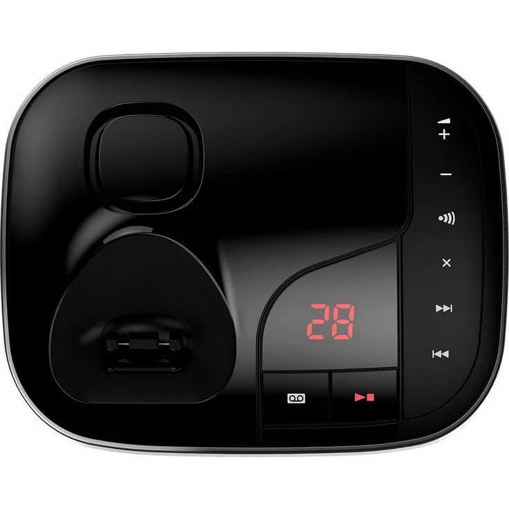 Panasonic KX-TGJ322GB Familien-Telefon mit Anrufbeantworter, Schnurloses Telefon DUO, Mobilteil, strahlungsarm, Anrufschutz, DECT Basisstation, schwarz – Bild 3