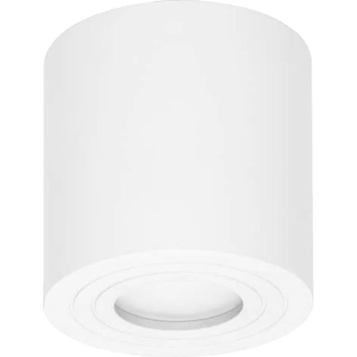 Adviti Megy Deckenleuchte Runde GU10 IP54 Wasserdicht 50W Max (Weiß) - Moderne Lampe mit austauschbarer Glühbirne – Bild 1