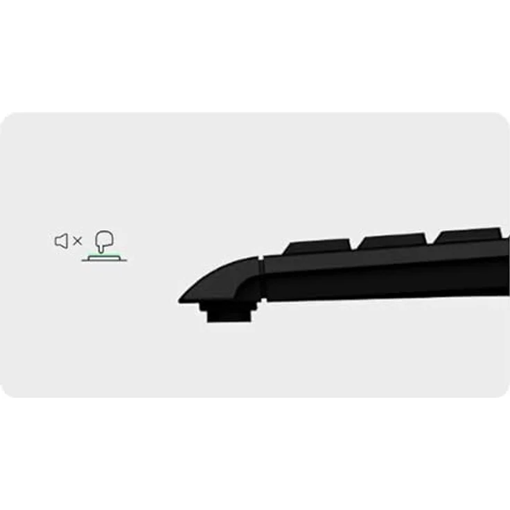 KeySonic TAS KSK-5011ELC (DE) Mini-Tastatur mit Nummernblock und sanfter Hintergrundbeleuchtung, schwarz – Bild 5