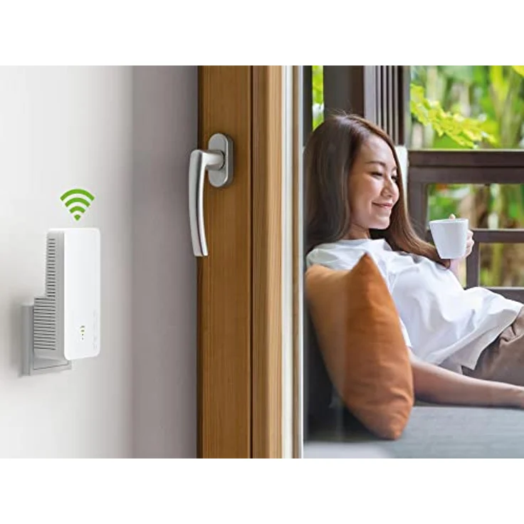 Devolo Repeater 3000 WiFi 6: Verstärker WLAN, Highspeed-Internet, kompatibel mit Allen Internetboxen, 3000 Mbits, 1 Ethernet-Port, Access Point, Französischer Stecker 7102, Weiß – Bild 5