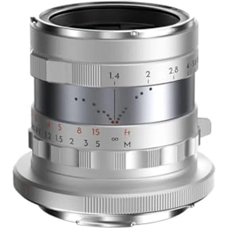 THYPOCH Full-Frame Photography Lens Simera 35mm f1.4 for Canon RF Mount - Silver, Zoom-Objektiv mit herausragender Lichtstärke