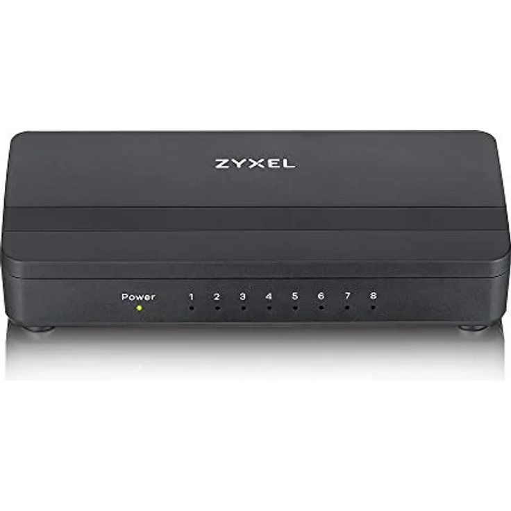Zyxel 8-port Gigabit Ethernet Switch für Spiele und Medien, Lifetime Garantie [GS108S] – Bild 2