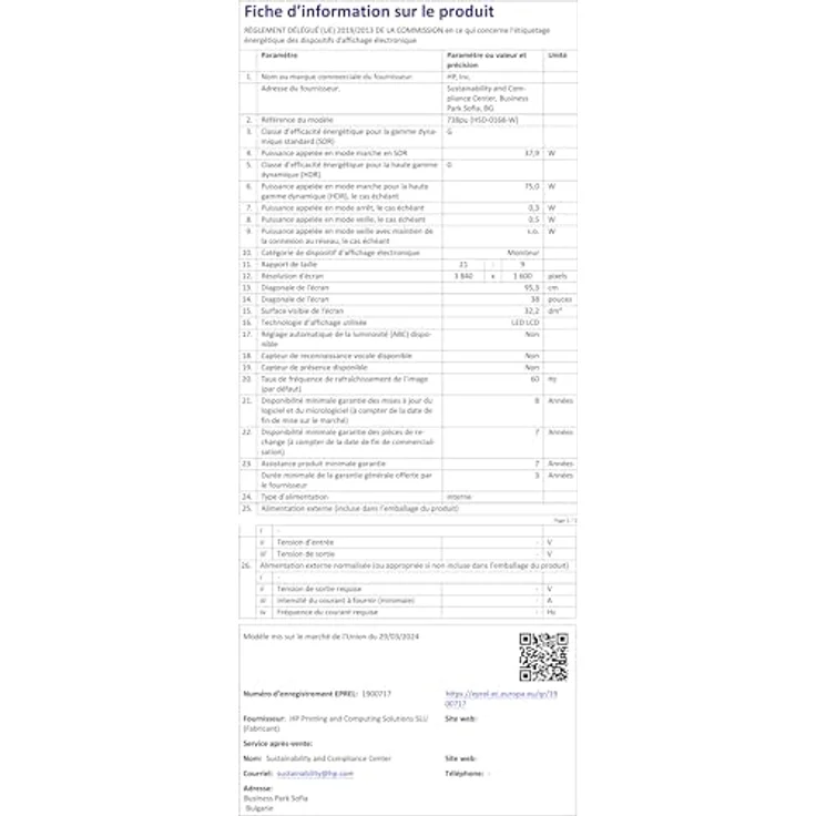HP Inc. Series 7 Pro 738pu - 8K167AA – Bild 3