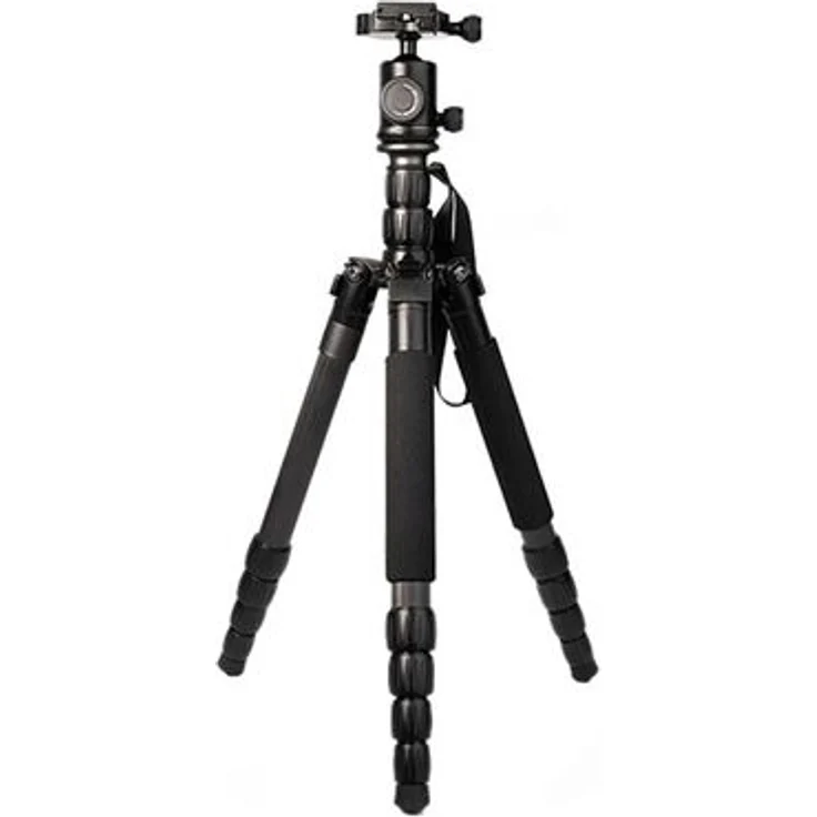 GPO Carbon Fiber Tripod & Ballhead, leicht und stabil, ideales Reisestativ